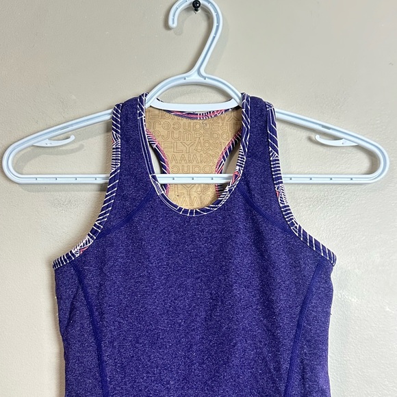 Ivivva Size 10 Women's Purple Athletic Tank Top - Picture 2 of 5